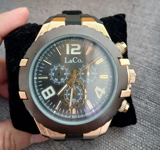 Relógio Masculino L&Co Timepieces Men's 