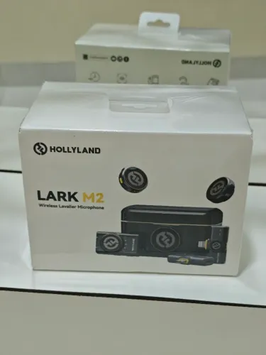 Microfone Hollyland lark M2 Duplo