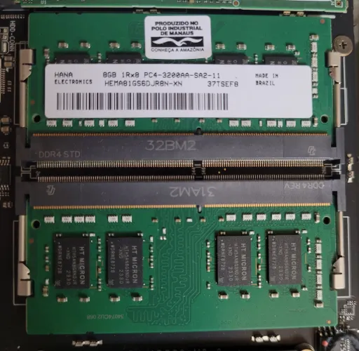 Kit memória RAM 16gb (2 de 8gb) DDR4 notebook SO-DIMM