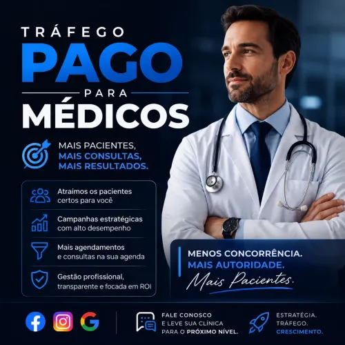 Tráfego pago para Médicos