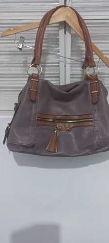Bolsa de couro grande