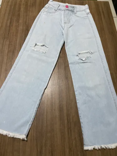 Calça jeans feminina infantil