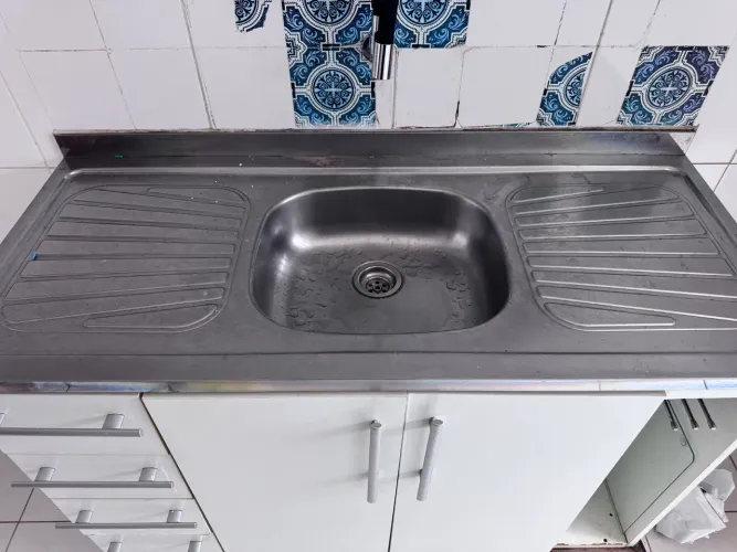 Pia Inox com Cuba - EXCELENTE ESTADO