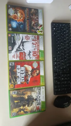 Jogos de Xbox 360.
