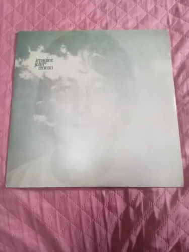 LP disco vinil John Lennon Imagine completo encarte pôster e foto
