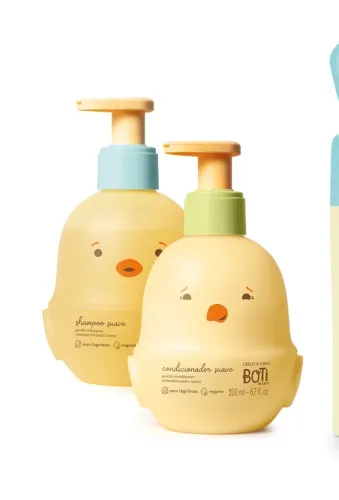 Boti baby 1 shampoo e 2 condicionadores