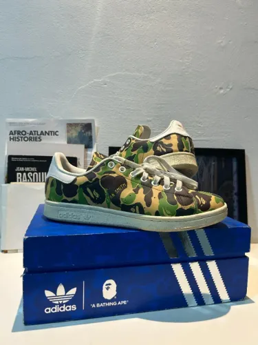 BAPE x adidas Stan Smith ABC Camo tamanho 39