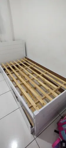 Bicama Infantil com Cama Auxiliar  100% MDF