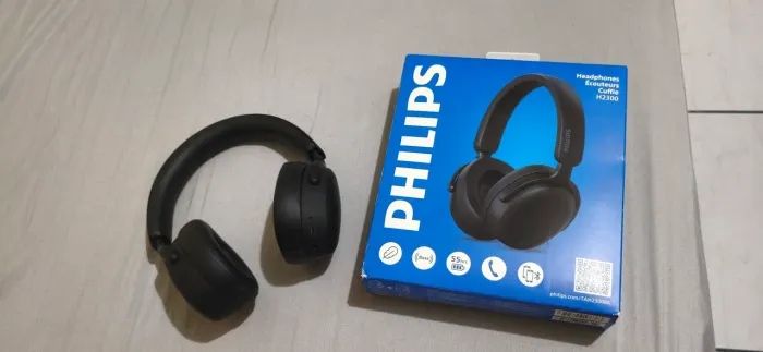 HEADPHONE PHILIPS ÉCOUTEURS CUFFIE ORIGINAL H2300 ZERADO