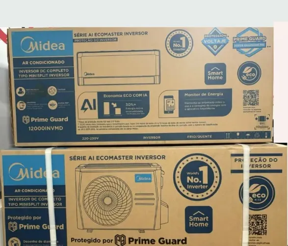 Ar-condicionado Midea 12.000 BTUs Inverter - IA ECOMASTER