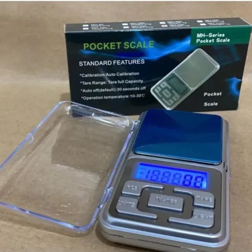 Balança Digital de Bolso Portátil | Alta Precisão (0.1g) para Gramas e Pequenos