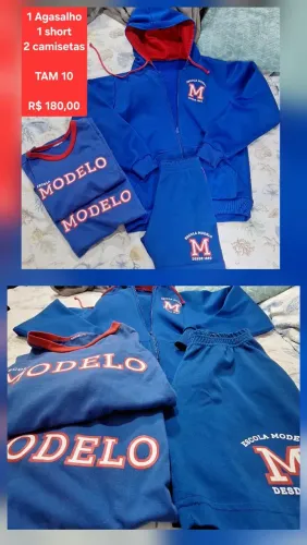 UNIFORME MODELO Tamanho 10