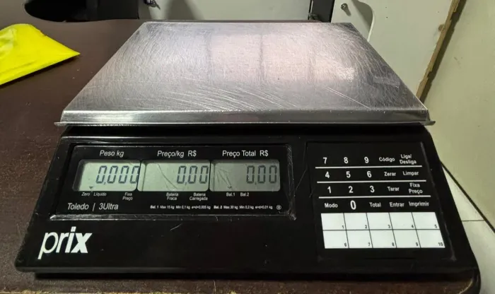 Balança Toledo 3 Ultra com bateria 30 kg