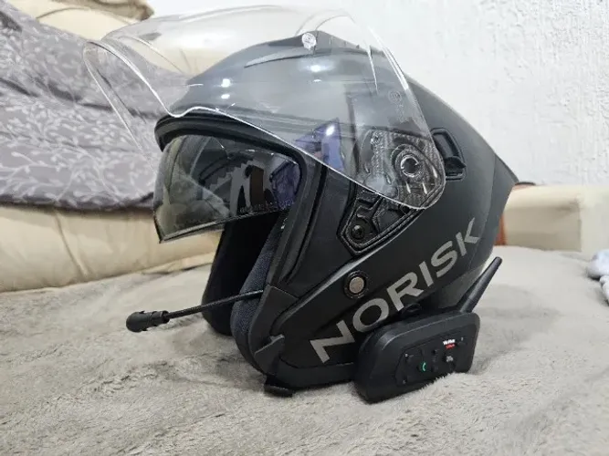 Capacete Norisk Downtown 2 + intercomunicador 58