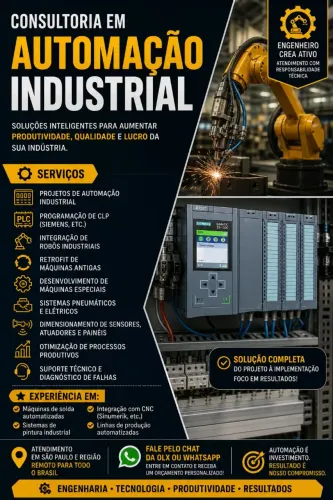 Consultoria em automação industrial