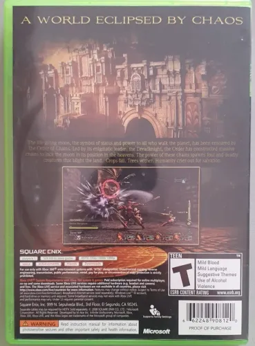 Infinite Undiscovery - Jogo Xbox 360 Original - Usado