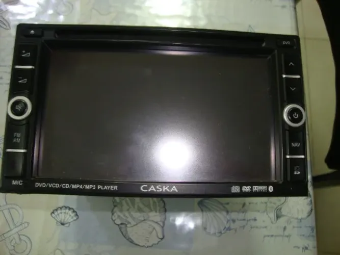 Passo Cartão 3XS.JUROS. Central Multimídia CASKA, DVD TV GPS vários CD e DVD com capa etc
