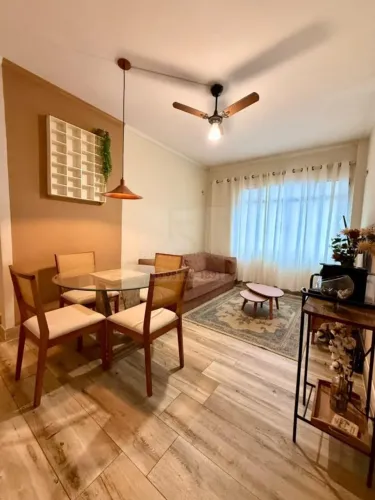 Apartamento para Locação em Santos, Boqueirão, 1 dormitório, 2 banheiros, 1 vaga