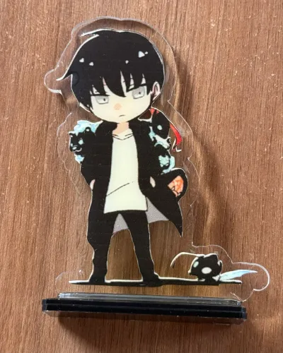 Stand de acrílico anime - Solo Leveling - Sung Jin-woo - 11cm