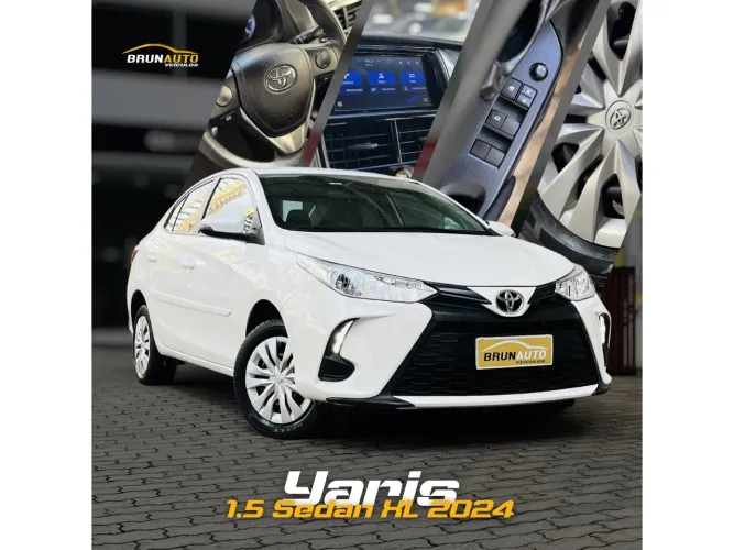 Toyota Yaris XL Live Sedan 1.5 Flex 16V 4P AUT 2024