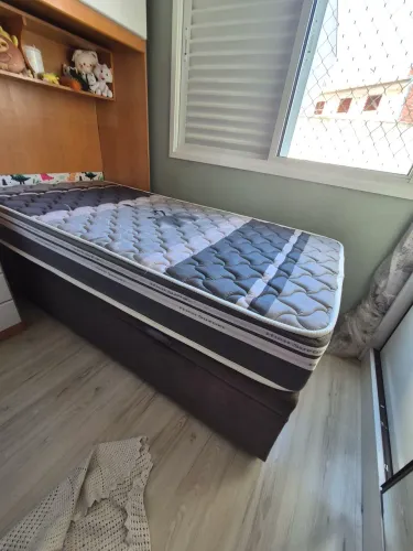 Cama box bau solteiro