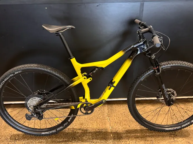 BICICLETA CANNONDALE SCALPEL CARBON 4 TAMANHO 19 SEMI NOVA 