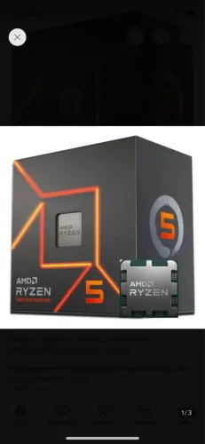  Vede-se processador drr 5 ryzen 5 7600