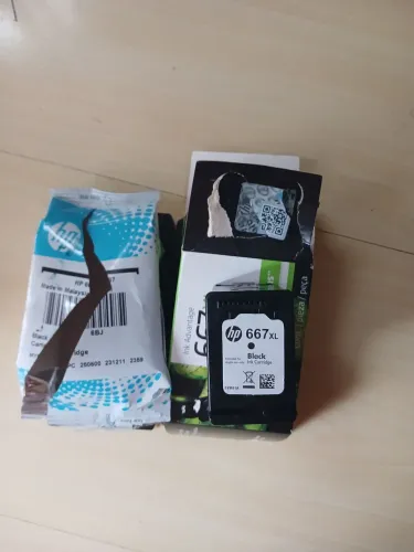 cartucho de tinta HP 667XL PRETO