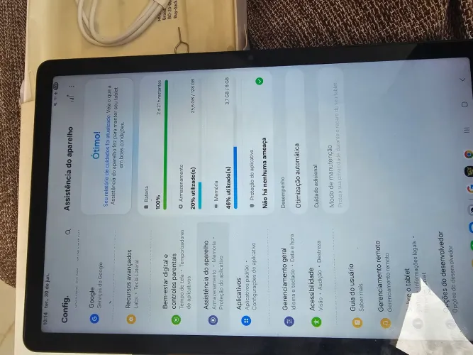 Tablet a9 plus 5g novo versão 8 de ram e 128 de memória versão americana!