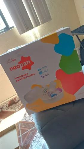 Esterilizador De Mamadeiras A Vapor Para Microondas