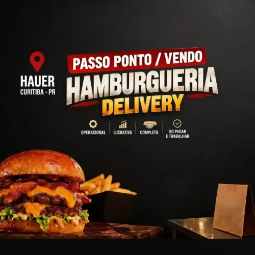 VENDO HAMBURGUERIA DELIVERY MONTADA E EM OPERAÇÃO - HAUER, CURITIBA