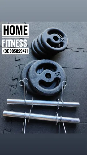 Anilhas Pesos Halteres Barras