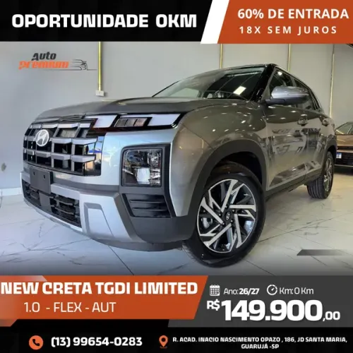 Hyundai Creta Limited 1.0 TB 12V Flex AUT 2027