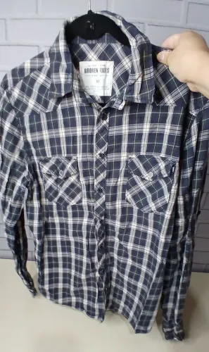 Camisa Flanela Xadrez Marca: Broken Ruts Tamanho: M