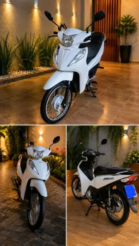 Biz 125 com 3.000 kms  rodados 