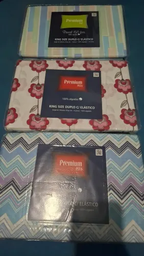 Lençóis de cama casal King aí Zé