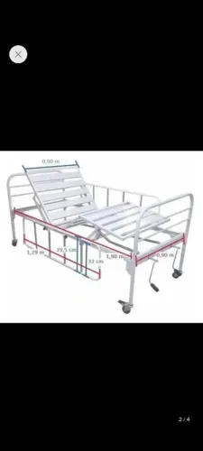 Cama Hospitalar 2 movimentos SUPRA STEel Semi-Nova 