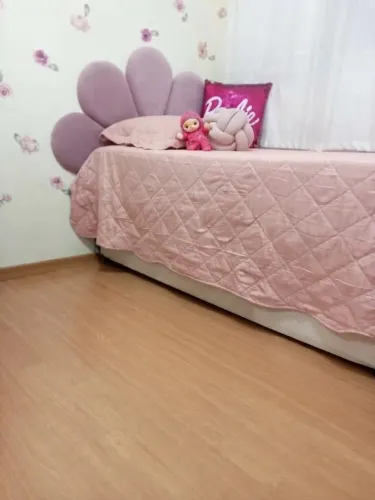 Cabeceira de cama veludo