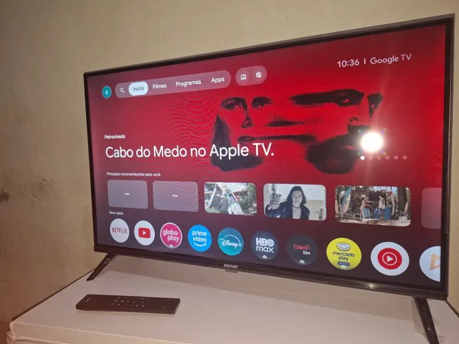 Tv 32 nova 1 mes de uso 