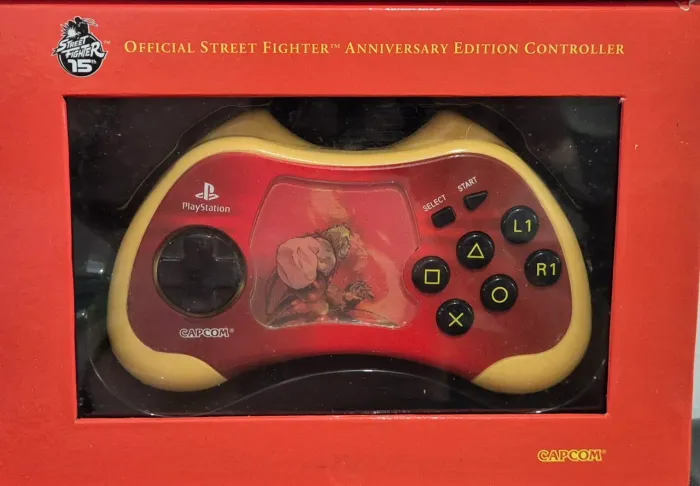 Controle Plasytation 2 Street Fighter Edição Capcom Especial