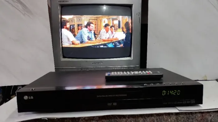Gravador Dvd LG Dr175b Funcionando. Tem Com Controle Cinza-escuro | 127/220V