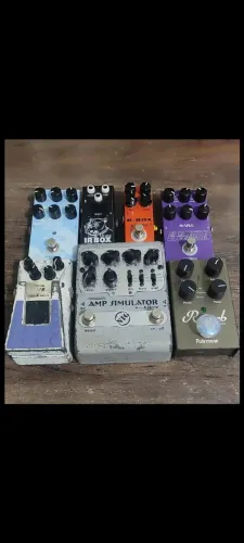 Pedais de guitarra