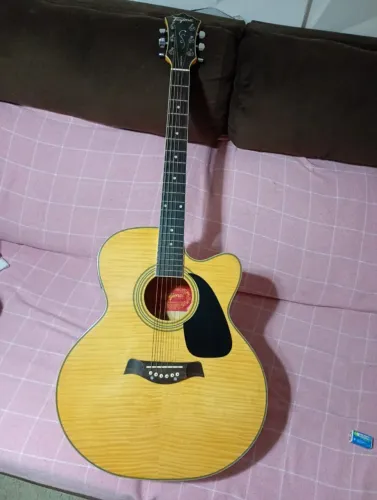 Violão elétrico Tagima Jumbo maple!