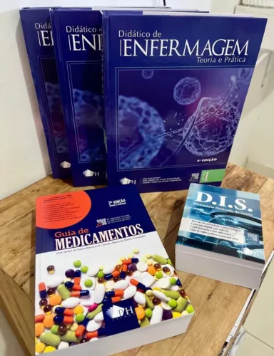 Vendo Kit Completo de Livros Para Saúde