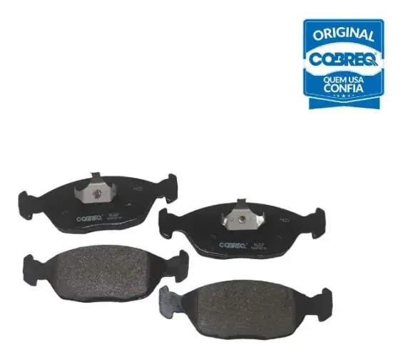 Pastilhas de freio Santana Quantum Versailles 2.0 94/em diante Cod. 227 Marca Cobraq