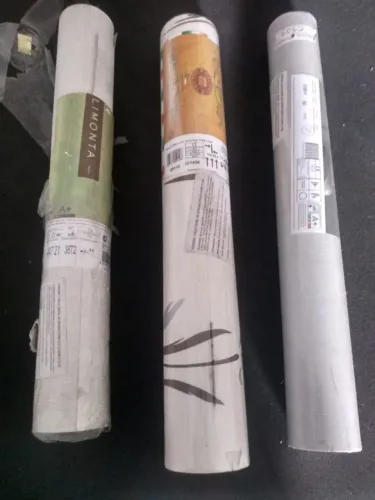 papel de parede ( 03 rolos e 3 modelos )