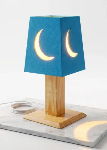 Luminária de Mesa Lua Crescente