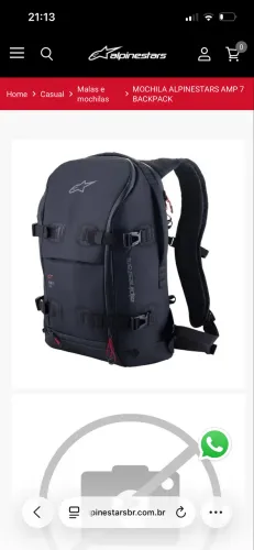 Mochila ALPINESTARS AMP-7