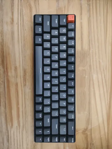 Teclado mecanico sem fio