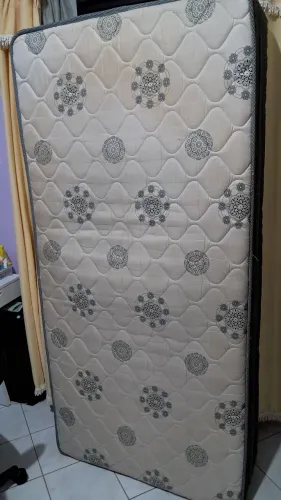 Cama box conjugado molas solteiro